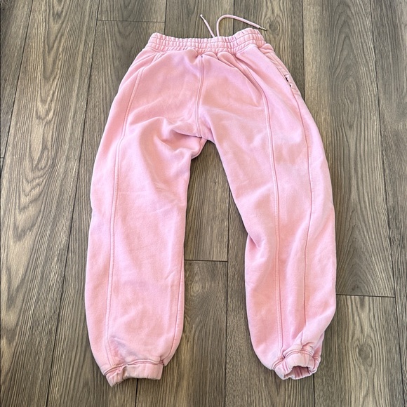 Free people barrel lof g Pink Jogger Sweatpants - Soft Drawstring Bottoms - Picture 5 of 8
